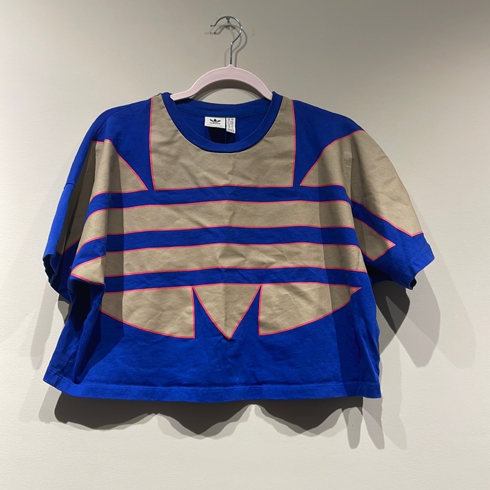 Adidas Royal Blue Crop Top